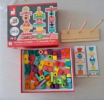 Jeu pièces à empiler  Janod 3-6ans beschikbaar voor biedingen