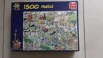 Puzzle Jan van Haasteren : visite de la ferme 1500 pièces, Enlèvement ou Envoi, Comme neuf