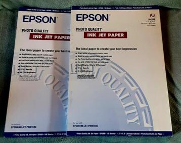 2 paquets de papier photo de qualité A3 non ouverts, Envoi