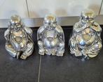 Set Boeddhabeelden horen/zien/zwijgen, Huis en Inrichting, Woonaccessoires | Boeddhabeelden, Ophalen, Zo goed als nieuw