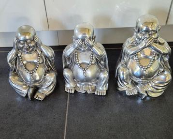 Set Boeddhabeelden horen/zien/zwijgen  beschikbaar voor biedingen