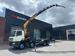 DAF CF 340 8x4 Haaksysteem / Effer 370+Jib,winch (bj 2003), Auto's, Achterwielaandrijving, 340 pk, Wit, DAF