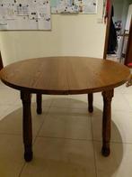 Tafel rond/ovaal uitschuifbaar (vol eiken), Ophalen