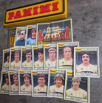 PANINI FOOTBALL 84 KV MECHELEN 18X STICKERS 1984 beschikbaar voor biedingen