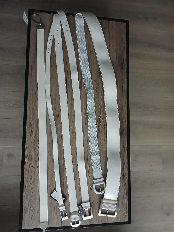 Verschillende witte riemen (nieuw), Kleding | Dames, Riemen en Ceinturen, Nieuw, Ophalen of Verzenden