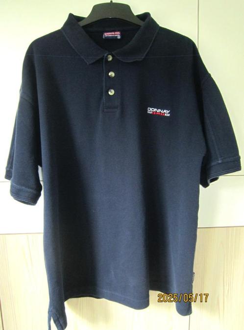 DONNAY marineblauw poloshirt voor heren, Kleding | Heren, Polo's, Gedragen, Maat 56/58 (XL), Blauw, Verzenden