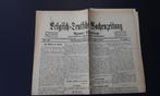 Belgisch-Deutsche wochenzeitung Krant , maart 1914, Ophalen of Verzenden, Voor 1920, Krant
