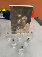 6 verres Jupiler 5 collector avec leur boîte, Ophalen, Nieuw