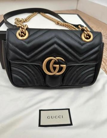 Gucci tas GG Marmont small Matelassé bag beschikbaar voor biedingen