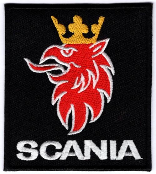 Scania stoffen opstrijk patch embleem #1, Verzamelen, Automerken, Motoren en Formule 1, Nieuw, Verzenden