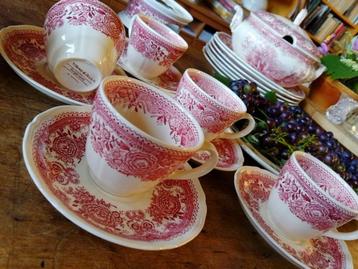 Villeroy &,Boch. Burgenland. 4 koffie-kop en schotels. beschikbaar voor biedingen