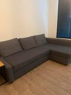 Hoekzetel grijs - Friheten Ikea, Huis en Inrichting, Slaapkamer | Slaapbanken, Ophalen, Zo goed als nieuw, Grijs