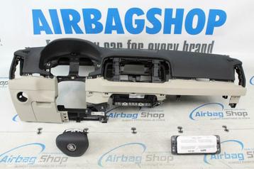 Airbag set Dashboard zwart/beige Skoda Karoq 2017-heden beschikbaar voor biedingen