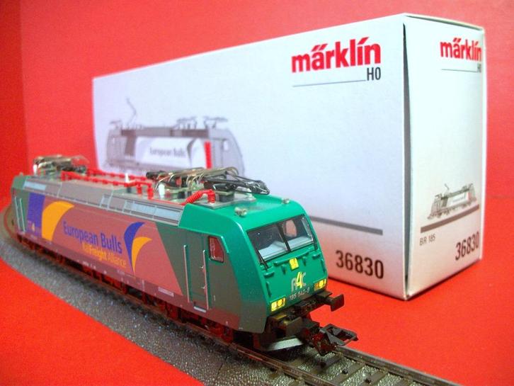 Märklin 36830 Loco Br185 „European Bulls” Rail4Chem DIGITAL, Hobby en Vrije tijd, Modeltreinen | H0, Zo goed als nieuw, Locomotief