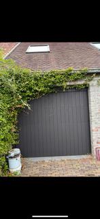 2x garage poort hormann sectionaal, Tuin en Terras, Ophalen, Zo goed als nieuw, Hout
