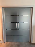 Dubbele glazen Anyway door, Verre, Enlèvement, 120 cm ou plus, 200 à 215 cm