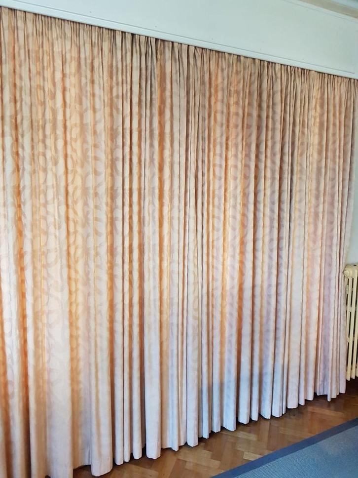 Magnifiques tentures doublées isolant/occultant très bon ét., Huis en Inrichting, Stoffering | Gordijnen en Lamellen, Gebruikt