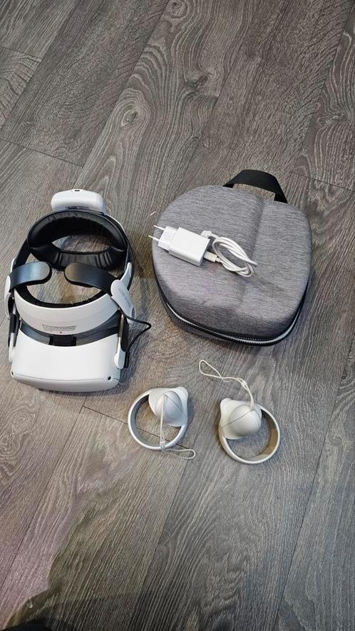 Casque VR Meta Quest 2, Games en Spelcomputers, Virtual Reality, Zo goed als nieuw, Ophalen