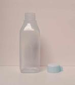 Tupperware™ « Eco Fles vierkant » 500 ml - lichtblauw, Huis en Inrichting, Keuken | Tupperware, Verzenden, Nieuw, Paars, Overige typen