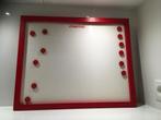 Rood memobord, Ophalen of Verzenden, Zo goed als nieuw, Magneetbord