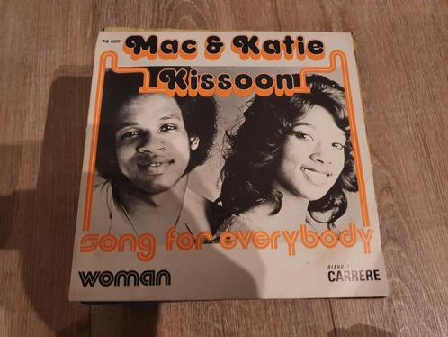 45T Mac & Katie Kissoon - Song for everybody, CD & DVD, Vinyles Singles, Utilisé, Single, Pop, 7 pouces, Enlèvement ou Envoi