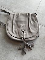 Handtas Nathan taupe, Handtassen en Accessoires, Tassen | Damestassen, Ophalen of Verzenden, Zo goed als nieuw, Handtas