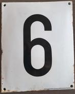 grote emaille huisnummers, Antiek en Kunst, Ophalen of Verzenden
