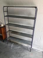 Vintage industriële wandrek opbergrek, Huis en Inrichting, Ophalen, Gebruikt