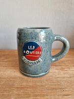 Oude keramische Bierpot Noseda Kuurne Les Routiers, Ophalen of Verzenden, Zo goed als nieuw