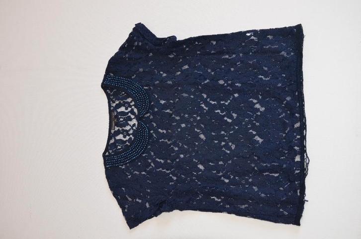 bloesje Groggy: small, Kleding | Dames, Blouses en Tunieken, Zo goed als nieuw, Maat 36 (S), Blauw, Ophalen of Verzenden
