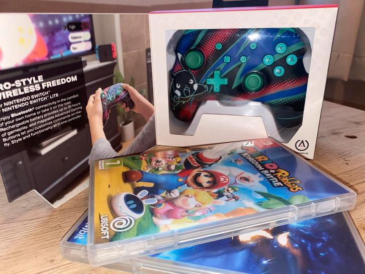 Switch Set: Pokémon Pro Controller + Ori & Mario Rabbids, Games en Spelcomputers, Spelcomputers | Nintendo Consoles | Accessoires