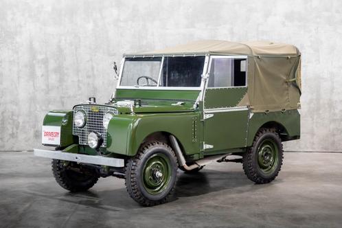 Land Rover-serie 1 uit 1951, Auto's, Land Rover, Bedrijf, Te koop, Series, Benzine, Stadsauto, 3 deurs, Handgeschakeld, Groen