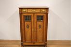 Antieke 2-Deurs Meidenkast in Jugendstil-Stijl