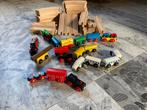 Train en bois BRIO avec personnages et IKEA, Ophalen, Gebruikt, Rij- of Hobbelspeelgoed