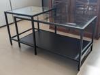 Tables gigognes, lot de 2 - ikea VITTSJÖ, Huis en Inrichting, Tafels | Salontafels, 50 tot 100 cm, Glas, 100 tot 150 cm, Rechthoekig