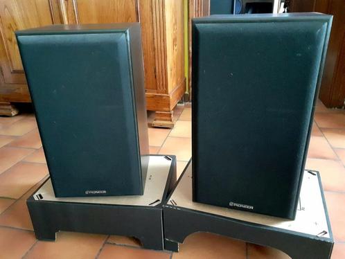 Pioneer S-X420 boekenplankluidsprekers, Audio, Tv en Foto, Luidsprekerboxen, Gebruikt, Front, Rear of Stereo speakers, 120 watt of meer
