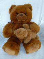 ours brun foncé avec ours, Enlèvement ou Envoi, Neuf, Ours en tissus, Autres marques