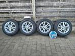 Velgen met winterband 5x114,3 + gratis sneeuwkettingen, Ophalen, Winterbanden, Velg(en)