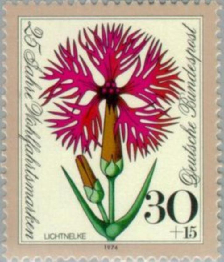 Y&T 667-670 – Michel 818-821- 1974 - postfris XXX, Postzegels en Munten, Postzegels | Europa | Duitsland, Postfris, BRD, Ophalen of Verzenden
