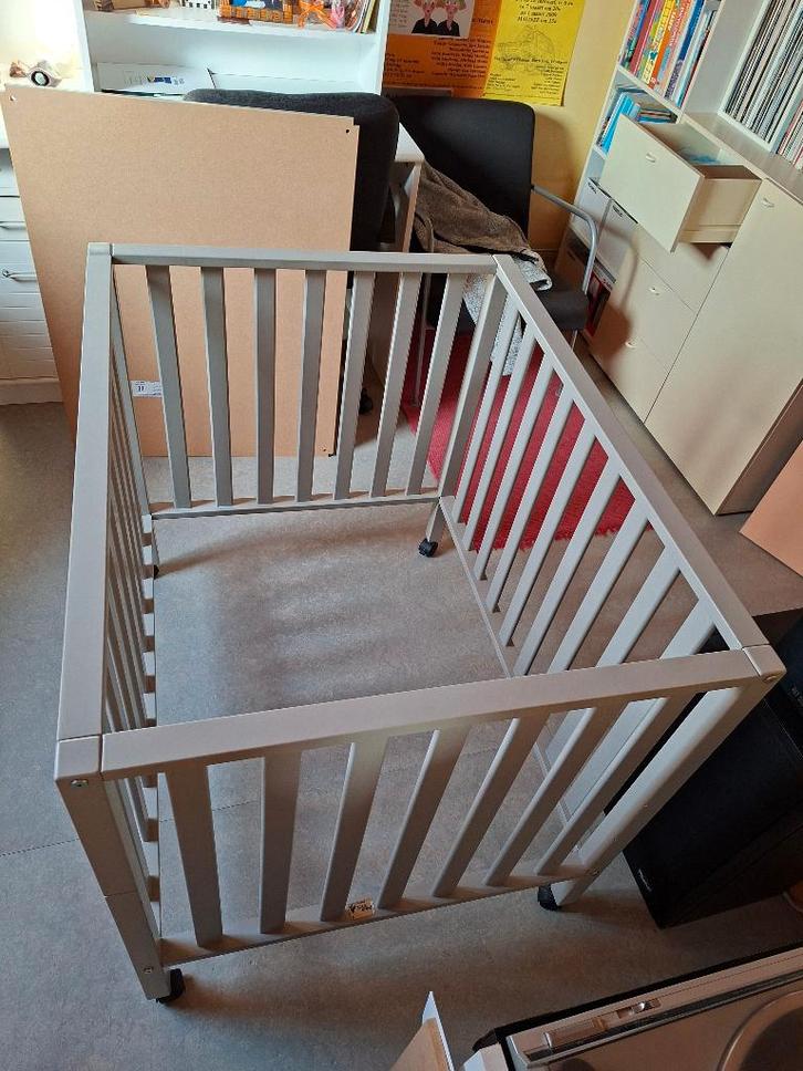 Kinderpark met matras 70x90 cm, parklegger en parkomranding, Kinderen en Baby's, Babyparken, Gebruikt, Rechthoekig, In hoogte verstelbaar