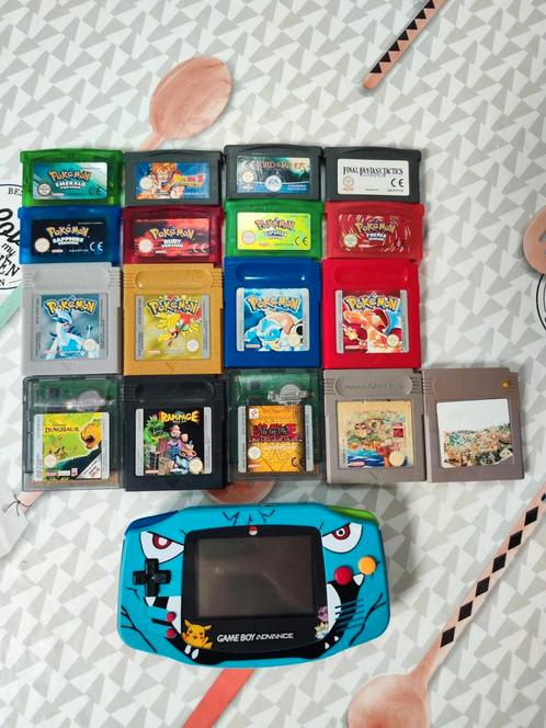 Gameboy Advance avec des jeux, Consoles de jeu & Jeux vidéo, Consoles de jeu | Nintendo NES, Comme neuf, Avec jeux, Enlèvement ou Envoi