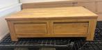 Teak Salontafel met schuiven, Ophalen, Gebruikt