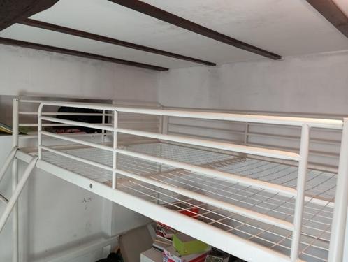 lit mezzanine 140x200 Ikea Tromso, Kinderen en Baby's, Kinderkamer | Stapelbedden en Hoogslapers, Gebruikt, Hoogslaper, Ophalen