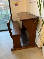 Vintage schoolbank, Huis en Inrichting, Ophalen, Gebruikt, Bureau