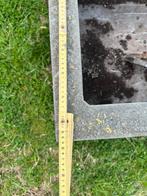 2 Bacs carrés en béton polymère - jardinière grand format, Tuin en Terras, Bloembakken en Plantenbakken, Ophalen, Gebruikt, Beton