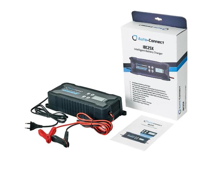 Auto-Connect 720IBC25X Slim Acculader 25A/ 12V/24V/6V, Auto-onderdelen, Accu's en Toebehoren, Alfa Romeo, Amerikaanse onderdelen