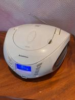 radio CD Audio Sonic blanc, Ophalen, Zo goed als nieuw, Radio, Met cd-speler