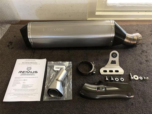 Remus Hexacone titanium uitlaat BMW R1200GS 13-16 Adventure, Motos, Pièces | BMW, Utilisé, Enlèvement ou Envoi