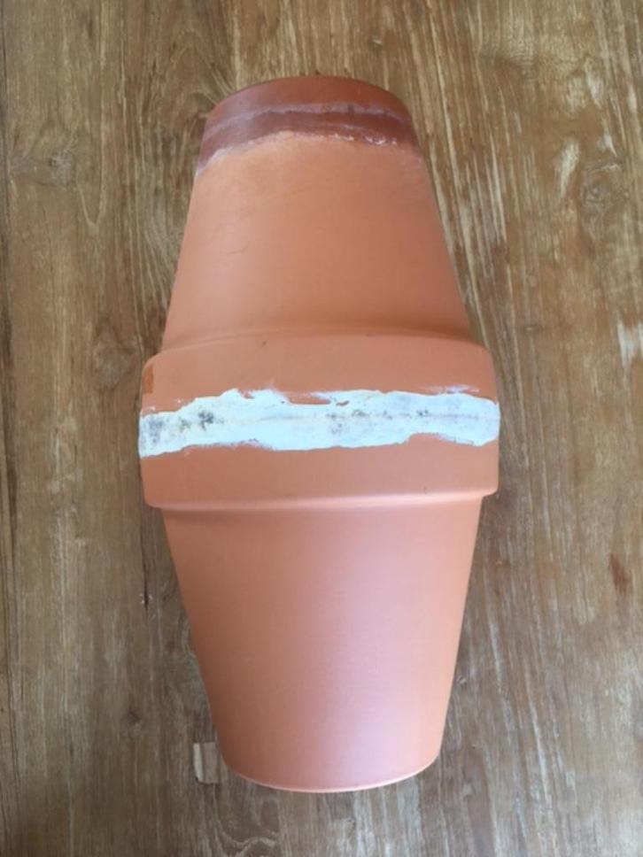 Zelfgemaakte olla's in terracotta, Tuin en Terras, Bloempotten, Terracotta, Tuin, Ophalen