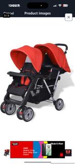 kinderwagen, Kinderen en Baby's, Tweelingen en Meerlingen, Ophalen, Zo goed als nieuw